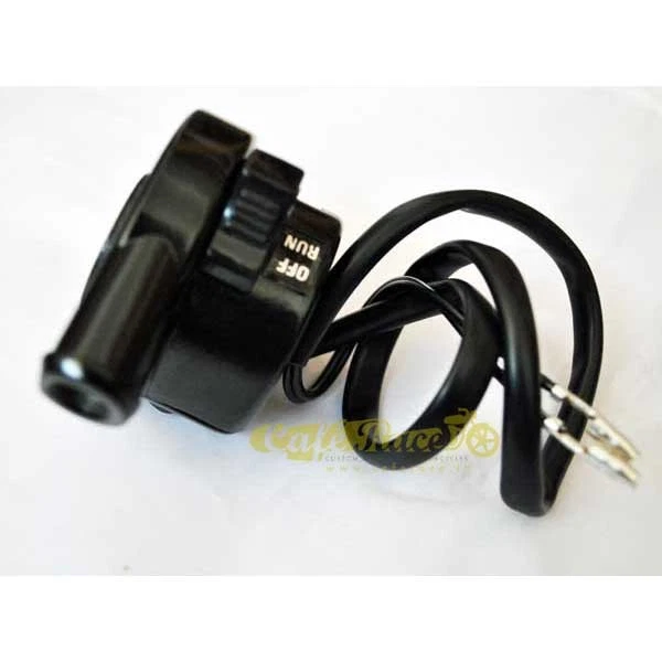 Handlebar switch control block buttons right black model Yamaha 1R6-83976-00 - Image 2 of 2