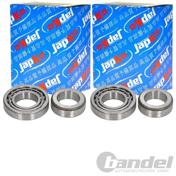 2X Japko RADLAGER-SATZ Hinten Passend FÜR Mitsubishi Pajero | 425040-image