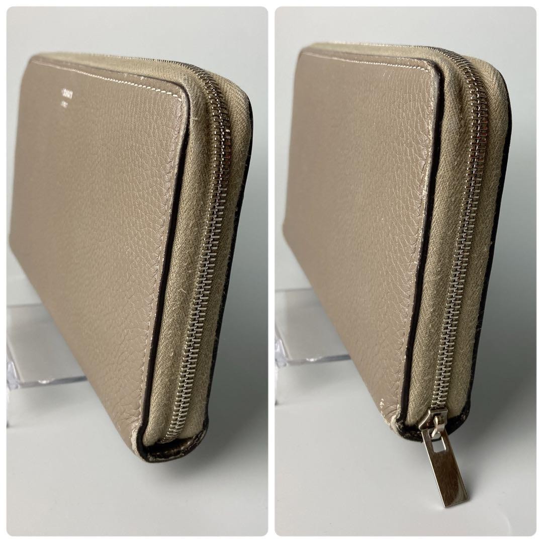 CELINE Long Wallet Multi-Function Leather Cash Ca… - image 4