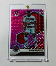 Panini Mosaic Nuno Mendes Rookie Card 25/xx. rookie card picture