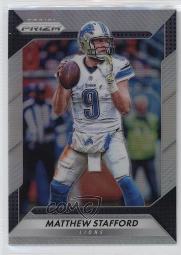 2016 Panini Prizm Silver Prizm Matthew Stafford #29 1z6