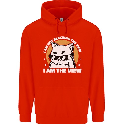 Lustig Katze I Am The View Herren 80% Baumwolle Kapuzen - Bild 11 von 27