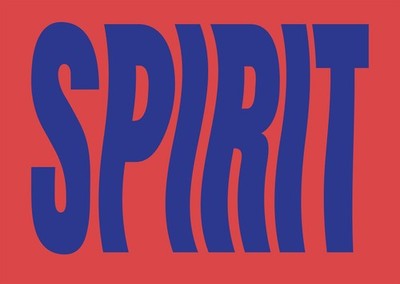 Vibrant Spirit Poster Wandbild - Kühn Modern Typografie Kunstdruck