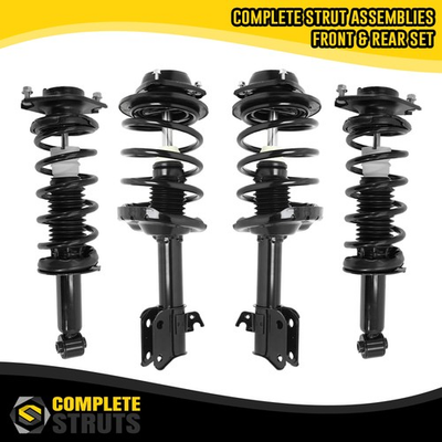 #ad Front amp; Rear Complete Strut amp; Coil Spring Assemblies for 2010 2014 Subaru Legacy $230.08