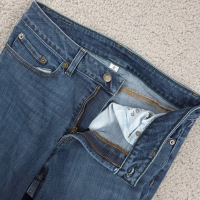L.L.Bean BeanFlex Straight Leg Favorite Fit Jeans Blue Womens 10P