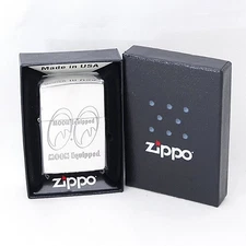 MOON Equipped Zippo Lighter Genuine Classic Oil Lighter Free Shipping