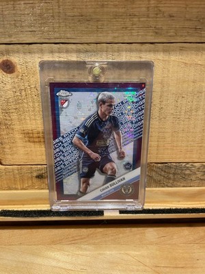 2025 Topps Chrome MLS Cavan Sullivan RC PITCH PRODIGIES Magenta Pulsar #176 Phil
