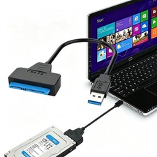 SATA to USB 3.0 Adapter Cable 2.5" SATA III Hard Drive Converter for HDD SSD