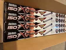 Ontel ISO 7X Isometric Workout Bar - Silver Pack Of 4. New In Box