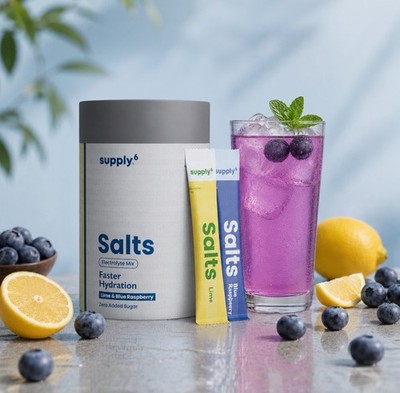 Electrolyte Drink Mix | Zero Added Sugar | 18 Servings 2 Flavors Supply6 Salts