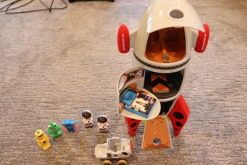 Space Mission Rocket Toy Aero -127 Starchaser Nasa W/ Audio