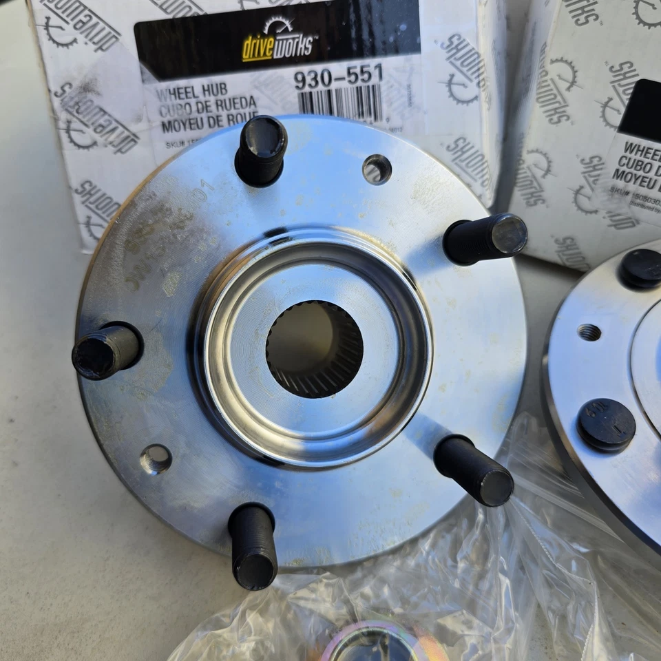 Pair (2) Driveworks Wheel Hub  930-551 Fits Mazda 6 2009-2012 - Image 3 of 4