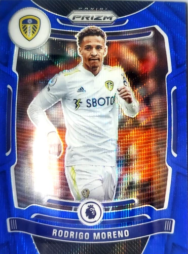 Blue 2021 Panini Prizm Premier #223 Rodrigo Moreno Soccer Sports Card