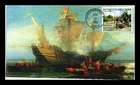 Dr Jim Stamps K.M.C. Venture First Voyage Columbus Coming Ashore First Day Cover