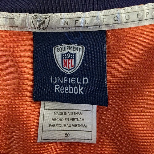 Denver Broncos #24 Champ Bailey Reebok On Field Football Jersey Size 50 Stitched - Picture 10 of 15