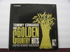 TOMMY EDWARDS 33 RPM SINGS GOLDEN COUNTRY HITS MGM STEREO NM-