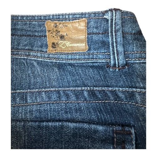 Z. Cavaricci Vintage Medium Wash Denim Flare Leg Jeans Womens Size 14 90s Y2K - Picture 15 of 15