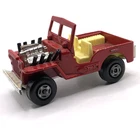 Lesney Matchbox Superfast Jeep Hot Rod  No. 2 1971 Red - Made In United Kingdom