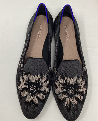 NWOB Women s Limited Edition Rothy s The Loafer Obsidian Almond Size 10