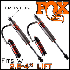 Fox 2.5 Race Front Internal Bypass Shocks Fit 07-18 Jeep Wrangler W2.5-4 Lift Fox 2.5 Race Front Internal Bypass Shocks Fit 07-18 Jeep Wrangler W2.5-4 Lift