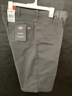 PICK SIZE - Dickies P422876 Mens Charcoal Gray Flex Duck Shorts - 11” Inseam
