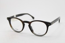 NEW FENDI FF 0219 21B CLEAR BROWN FADE AUTHENTIC EYEGLASSES 47-22