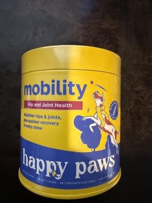 Mobility Hip & Joint Health Support for Dogs Soft Chews 100 Count EXP 4/27  NEW