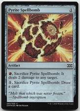 Pyrite Spellbomb FOIL Common Double Masters LP MTG