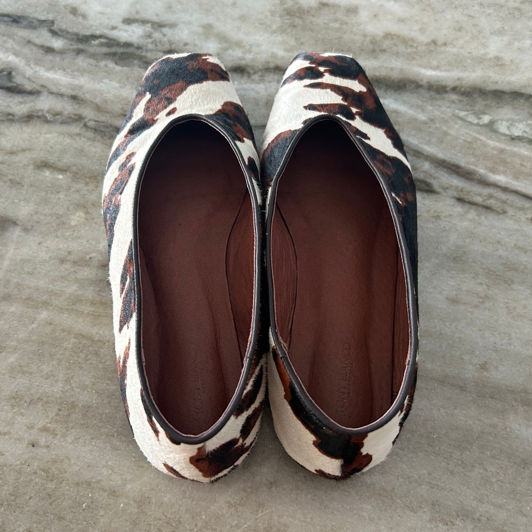 Tony Bianco Bayley Multi Pony Hair Ballet Flats, Women’s Size 9