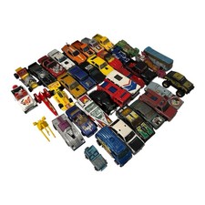 Lot Of 38 Vintage Hot Wheels Lesney Matchbox Tootsietoy Diecast Cars 1970s-1980s
