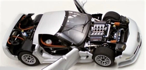 Coche de carreras Corvette Chevrolet55Chevy571963StingRay18Hot Rod 1:12 gran escala GMP 1972 Foto 2 de 4