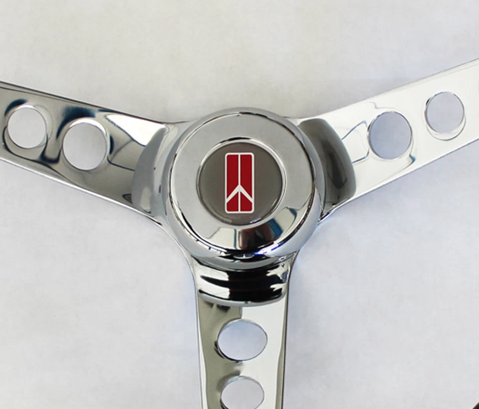 Oldsmobile Cutlass 442 1969-1993 GRANT volante de madera de nogal 13 1/2" Foto 2 de 4