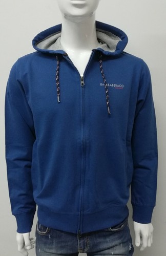 Felpa Uomo BACI \u0026 ABBRACCI con cappuccio e zip 100% Cotone maglia primavera  | eBay
