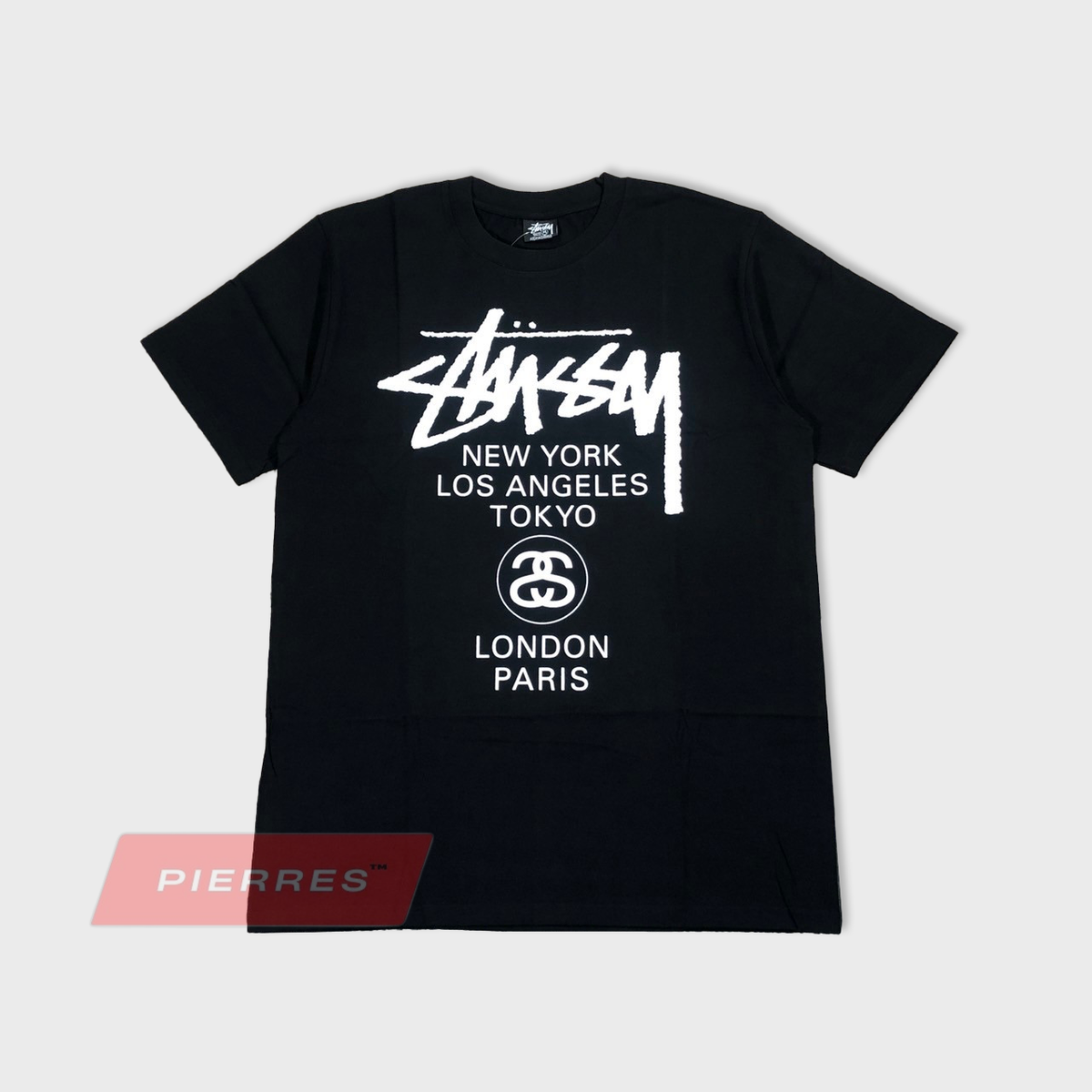 Stussy World Tour Tee - Black - S | eBay