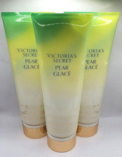 VICTORIA'S SECRET PEAR GLACE BODY LOTION 8 FL OZ SET OF 3 