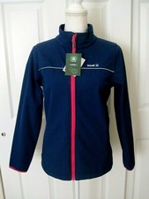 NWT Kamik Big Girls Long Sleeve Zip Front Soft Shell Jacket, Estate Blue, Sz 14