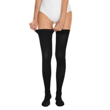 Thigh High Compression Stockings, Closed Toe, Firm Support 30-40 mmHg Gradient