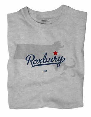 Roxbury Massachusetts MA Mass T-Shirt Boston MAP