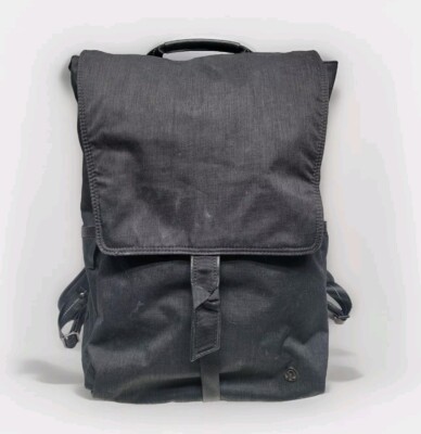 Lululemon Athletica urbanite Black Travel Laptop Backpack First Release 