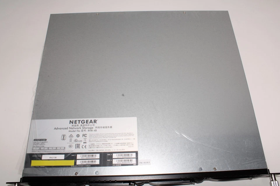 RN3138, NETGEAR ReadyNAS 3138 Network Attached Storage Server - No HDD - Image 4 of 4