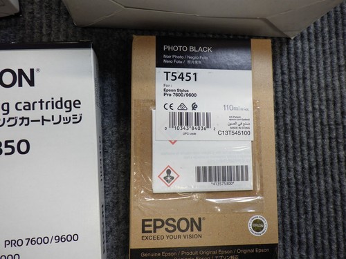 Epson C12C815241 Lame coupe papier automatique, plus 2 kit de conversion d'encre noire - Photo 3/4