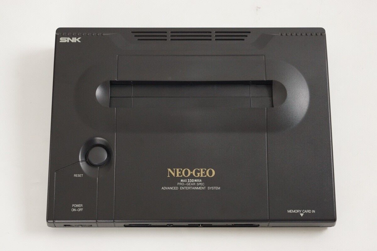 NEO GEO AES Latest Edition Console Boxed SNK NEO-0 Tested NEO GEO AES Latest Edition Console Boxed SNK NEO-0 Tested