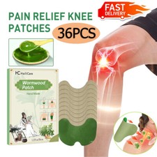 36PCS Wormwood Patches Hot Knee Plaster Sticker Pain Relief Heating Patches USA