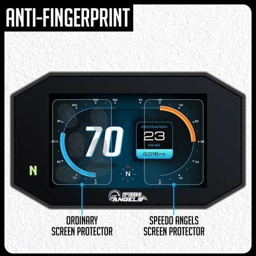 HARLEY DAVIDSON LIVE WIRE (2020-) NANO GLASS Dashboard Screen Protector - Picture 8 of 8