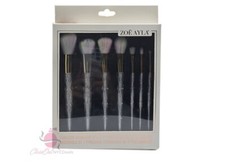 Zoe Ayla 7 PC Unicorn Diamond Style Brush Set for Women
