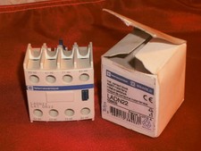 TELEMECANIQUE LADN22 2 NO, 2 NC 10A AUXILIARY CONTACT BLOCK