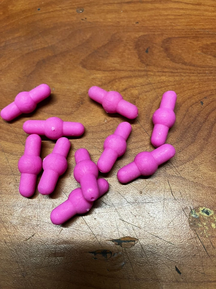 10 BowJax Speed String Sleeve Silencers Pink - Image 2 of 2