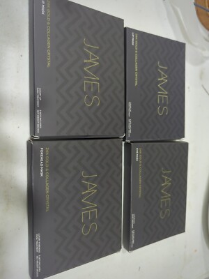 James 24K Gold & Collagen Crystal Eye Mask 5  Lip Mask, Forehead Mask 4797
