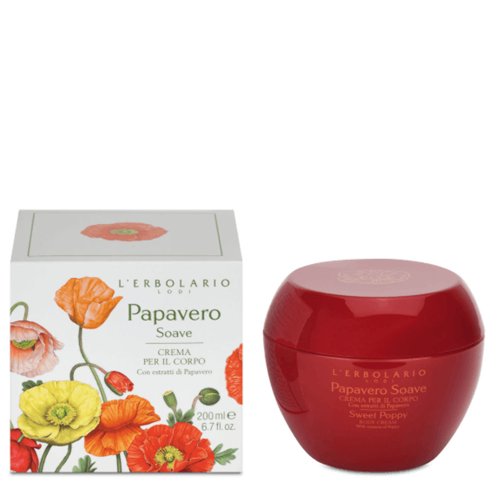 L ERBOLARIO Papavero Soave - Crema Per Il Corpo 200 ml - Immagine 2