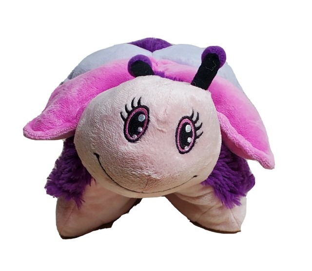 Butterfly Purple Pink Pillow Pets Peewees Butterflies Lover Gift 13” x